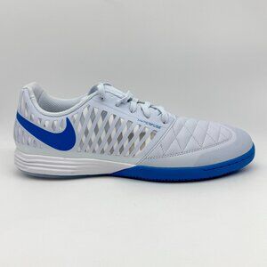 Nike Mens Lunar Gato II Indoor Soccer Shoes Blue Shoes Sz 9.5 New 580456-013